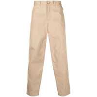 Pantaloni Lanvin Sand Cotton And Wool Blend Pants Barbati