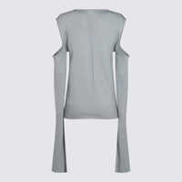 Pulovere Rick Owens Dama - Pulovere Rick Owens Rick Owens Blue Wool Knitwear PALE BLUE Femei (BM 18010050) - B-mall.ro