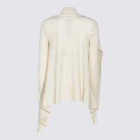 Pulovere Rick Owens Dama - Pulovere Rick Owens Rick Owens White Wool Knitwear DINGE Femei (BM 18010086) - B-mall.ro