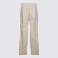Pantaloni Rick Owens pentru Barbati - Pantaloni Rick Owens Rick Owens Beige Dietrich Drawstring Cotton Pants DINGE Barbati (BM 18010116) - B-mall.ro