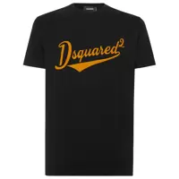 Tricouri DSQUARED2 DSQUARED2 Black Cotton T-Shirt