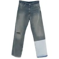 Blugi Mm6 Maison Margiela Grey Blue Cotton Denim Jeans Barbati