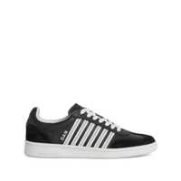 Sneakers DSQUARED2 Black Leather Sneakers Barbati