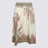Fuste Etro Multicolor Cotton Skirt Femei