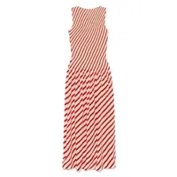 Imbracaminte Tommy Hilfiger Dama - Rochii Tommy Hilfiger Tommy Hilfiger Sofia Richie Grainge X Tommy Hilfiger - Viscose Dress Beige Femei (BM 18012366) - B-mall.ro