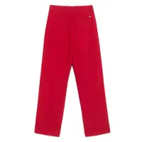 Imbracaminte Tommy Hilfiger Dama - Pantaloni casual Tommy Hilfiger Tommy Hilfiger Sofia Richie Grainge X Tommy Hilfiger - Viscose Trousers RED Femei (BM 18012381) - B-mall.ro