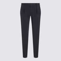 Pantaloni Incotex Blue Cotton Pants Barbati