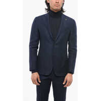 Sacouri Cc Collection Linen Blend Refined Blazer Barbati