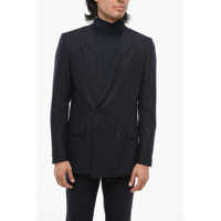 Sacouri Cc Collection Peak Lapel Reset Blazer Barbati