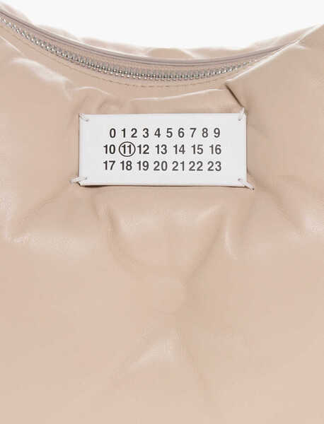 Genti de umar Maison Margiela Mm11 Quilted Leather Glam Slam Hobo Bag Pink Barbati (BM 18013603) 3