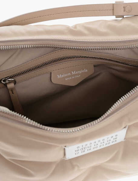 Genti de umar Maison Margiela Mm11 Quilted Leather Glam Slam Hobo Bag Pink Barbati (BM 18013603) 4