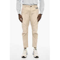 Pantaloni casual 4 Pockets Cotton Pants With Denim Monogram Barbati