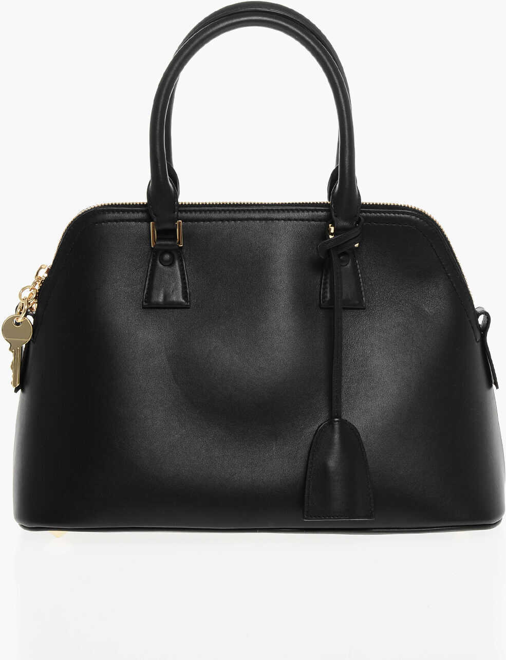 Genti de umar Maison Margiela Mm11 Leather 5Ac Tote Bag With Removable Shoulder Strap Black Barbati (BM 18013873) 1