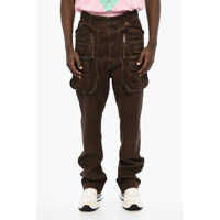 Pantaloni casual Coated Cotton Cargo Pants Barbati