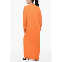 Rochii lungi Sweat Maxi Dress With Contrast Logo Femei