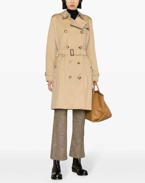 Paltoane Burberry Heritage Kensington Trench Coat YELLOW Femei (BM 18014128) 2