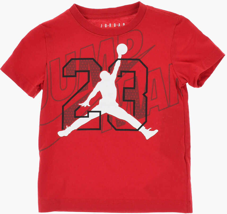 Tricouri Nike Air Jordan Crew-Neck T-Shirt And Shorts Set With Printed Log Black Baieti (BM 18014185) 2