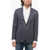 CORNELIANI Cc Collection Virgin Wool Hopsack Blazer Blue