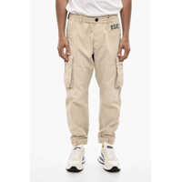 Pantaloni casual Cotton Cargo Pants With Denim Monogram Barbati