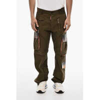 Pantaloni casual Cotton Cargo Pants With Coated Cotton Pockets Barbati