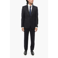 Costume Cc Collection Virgin Wool Refined Suit With Peak Lapel Barbati