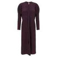 Rochii Victoria Beckham 'Keyhole Dolman Midi' Dress Femei