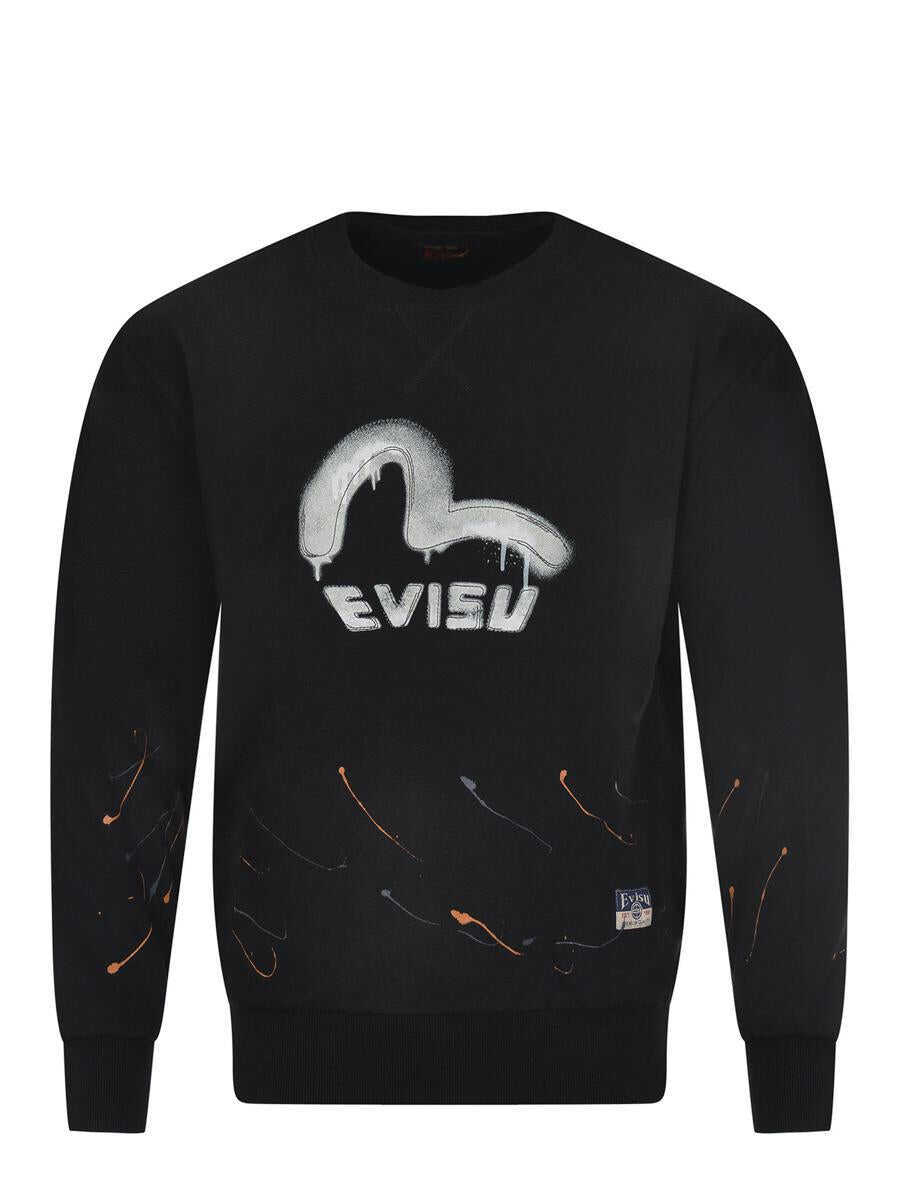 Pulovere Evisu Evisu Sweaters Black Barbati (BM 18016791) 1