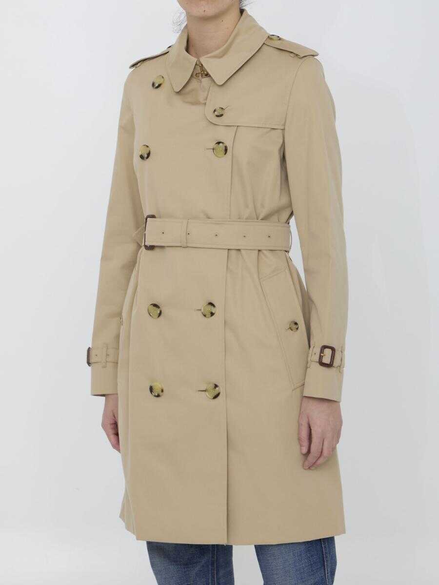Paltoane Burberry Heritage Kensington Trench Coat YELLOW Femei (BM 18017112) 2
