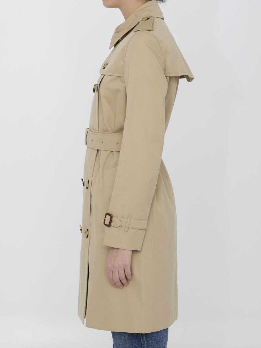 Paltoane Burberry Heritage Kensington Trench Coat YELLOW Femei (BM 18017112) 3