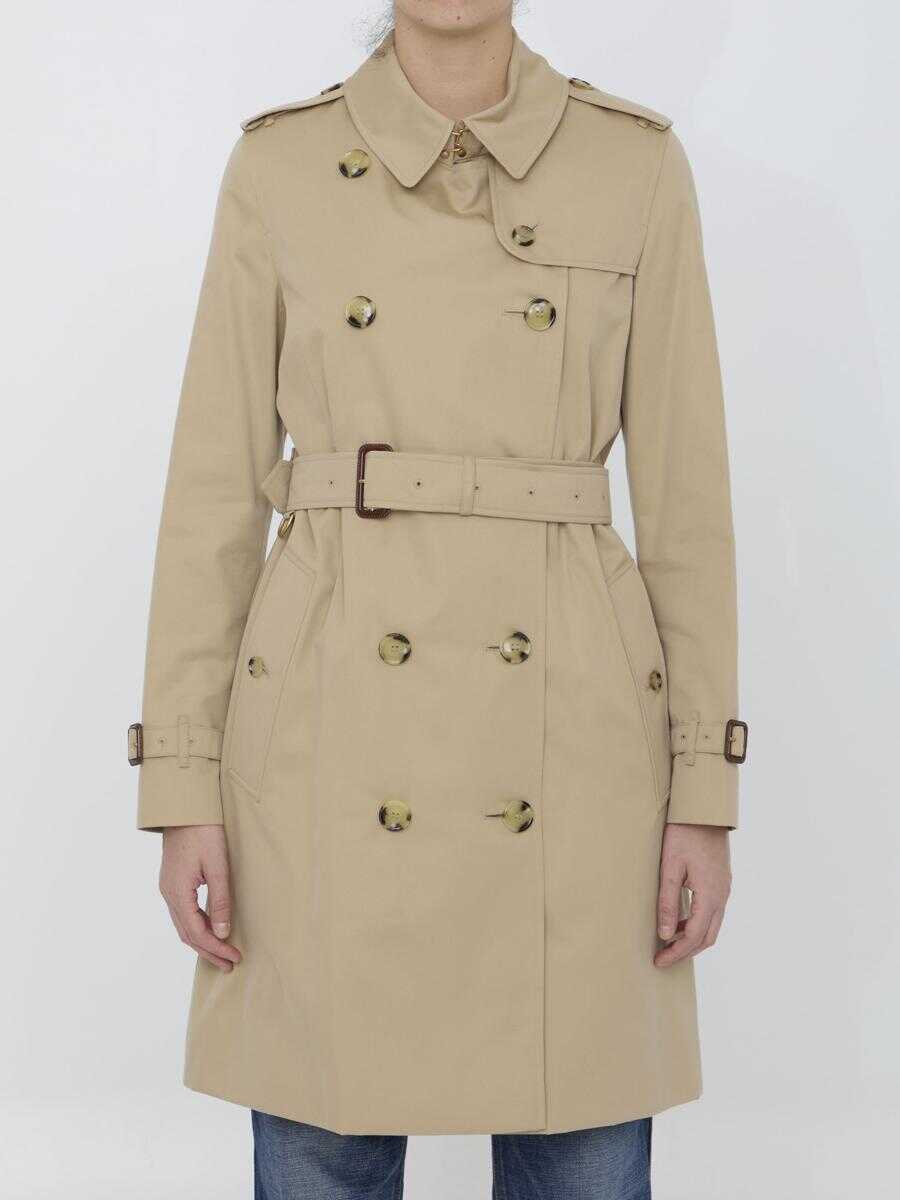 Paltoane Burberry Heritage Kensington Trench Coat YELLOW Femei (BM 18017112) 1