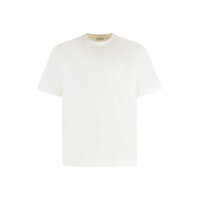 Tricouri Burberry Cotton Crew-Neck T-Shirt Barbati