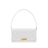 Genti de umar Dolce & Gabbana White Leather Shoulder Bag Femei