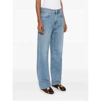 Imbracaminte HAIKURE Dama - Blugi HAIKURE Blue Jeans With Five Pocket Design And Logo Patch On The Back In Denim Woman BLUE Femei (BM 18021708) - B-mall.ro