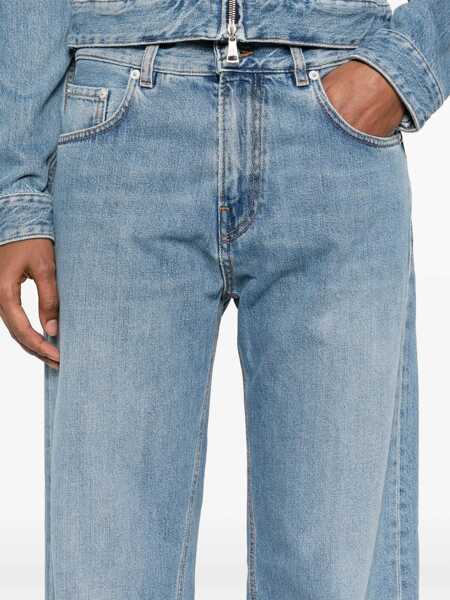Blugi HAIKURE Blue Jeans With Five Pocket Design And Logo Patch On The Back In Denim Woman BLUE Femei (BM 18021708) 5