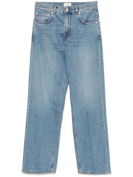 Blugi HAIKURE Blue Jeans With Five Pocket Design And Logo Patch On The Back In Denim Woman BLUE Femei (BM 18021708) 1