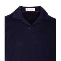 Camasi Brunello Cucinelli pentru Barbati - Camasi Brunello Cucinelli Brunello Cucinelli T-Shirts And Polos BLUE Barbati (BM 18022539) - B-mall.ro