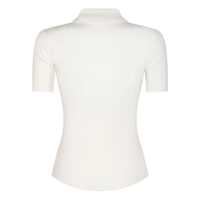 Tricouri Polo Elisabetta Franchi Dama - Tricouri Polo Elisabetta Franchi Elisabetta Franchi Polo Shirt WHITE Femei (BM 18022827) - B-mall.ro