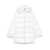 MONCLER X RICK OWENS 'Cyclopic' White Down Jacket With Removable Hood And Logo Patch In Tech Fabric Man WHITE