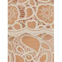 Imbracaminte Derhy Dama - Rochii Derhy Heloise Beige Sleeveles Ensemble With All-Over Embroidery In Lace Woman Beige Femei (BM 18023163) - B-mall.ro