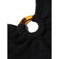 Imbracaminte HUNZA G Dama - Costume de baie HUNZA G Celine Black One-Piece Swimsuit With Ring Detail In Stretch Polyamide Woman Black Femei (BM 18023610) - B-mall.ro