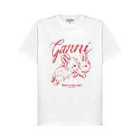 Topuri Ganni T-Shirts Femei