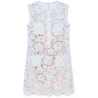 Rochii Self-Portrait 'Blue Fine Lace Mini' Dress Femei