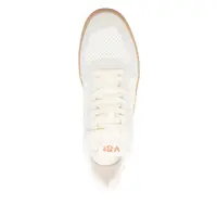Sneakers VEJA Dama - Sneakers VEJA Veja V-82 Grained Leather Pure Sneakers Shoes WHITE Femei (BM 18024273) - B-mall.ro