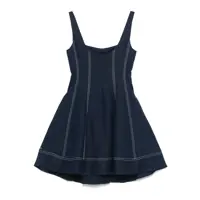 Imbracaminte Tommy Hilfiger Dama - Rochii Tommy Hilfiger Tommy Hilfiger Sofia Richie Grainge X Tommy Hilfiger - Linen Dress BLUE Femei (BM 18024456) - B-mall.ro