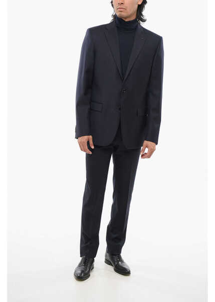 Sacouri CORNELIANI Cc Collection Virgin Wool Refined Blazer Blue Barbati (BM 18024664) 4