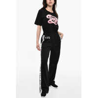 Pantaloni de trening Dama - Pantaloni de trening DSQUARED2 3 Pockets Joggers With Side Logoed Bands Black Femei (BM 18024838) - B-mall.ro