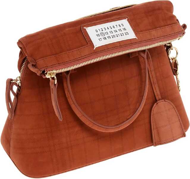 Genti tip postas Maison Margiela Mm11 Recycled Suede 5Ac Bag Red Femei (BM 18024868) 3