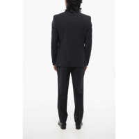 Costume CORNELIANI pentru Barbati - Costume CORNELIANI Cc Collection Stretch Virgin Wool Refined Suit Blue Barbati (BM 18024871) - B-mall.ro