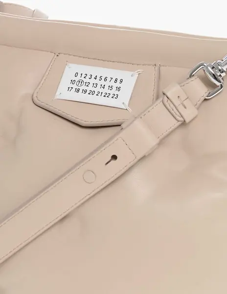 Genti tip postas Maison Margiela Mm11 Quilted Leather Glam Slam Crossbody Bag With Magnetic C Pink Femei (BM 18024898) 3