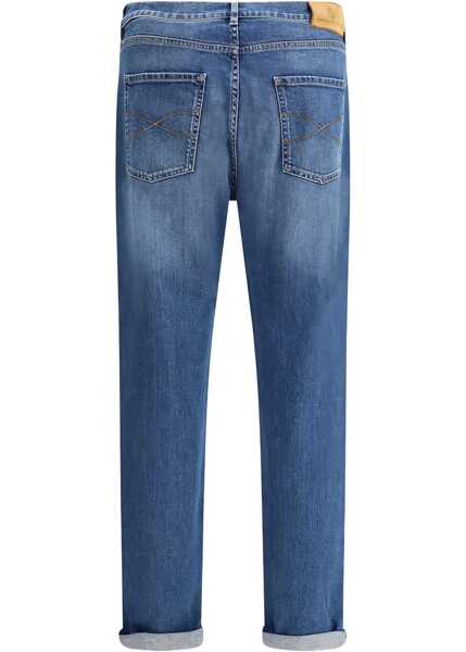 Blugi Brunello Cucinelli Jeans DENIM MEDIO Barbati (BM 18025006) 2